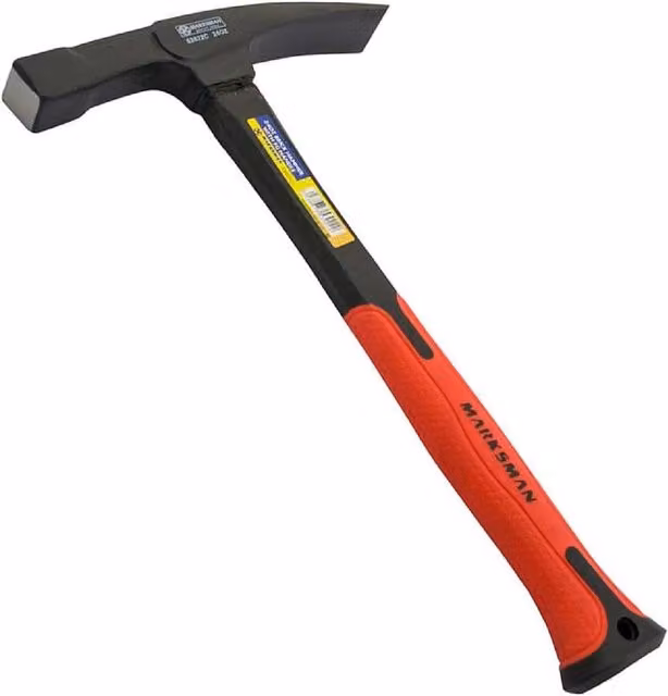Bargains-Galore 24oz Mason's Hammer with Fibreglass Handle and Grip in Black and Multicolour – 1