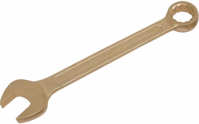 Loops 32mm Non-Sparking Combination Spanner with Open-End and 12-Point WallDrive Ring