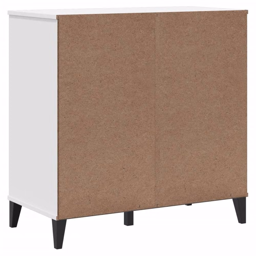 Berkfield Home VIKEN Freestanding Drawer Cabinet in White Matt MDF – 3