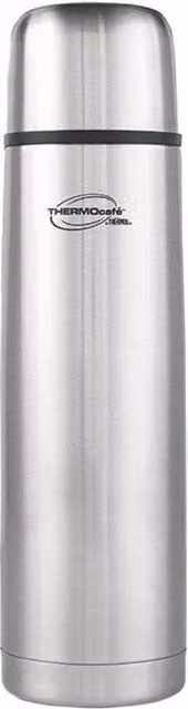 ThermoCafe Vacuum Insulated Stainless Steel Flask, Silver and Multicolour, 0.35 l – 1
