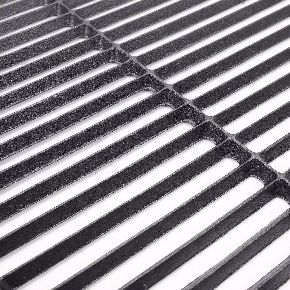 SPETLEK Round Cast Iron Charcoal BBQ Grill Grate in Black – 3