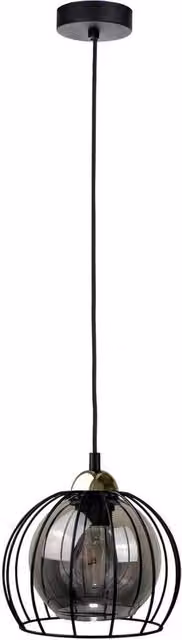 Netlighting Solo Dome Pendant Ceiling Light Black, Diameter: 20 cm, E27