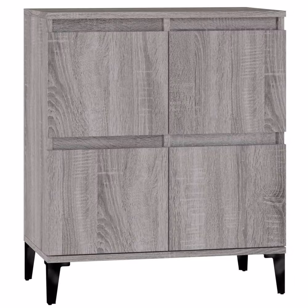 Berkfield Home Grey Sonoma Modern Sideboard, W: 60 cm, D: 35 cm, H: 70 cm – 2