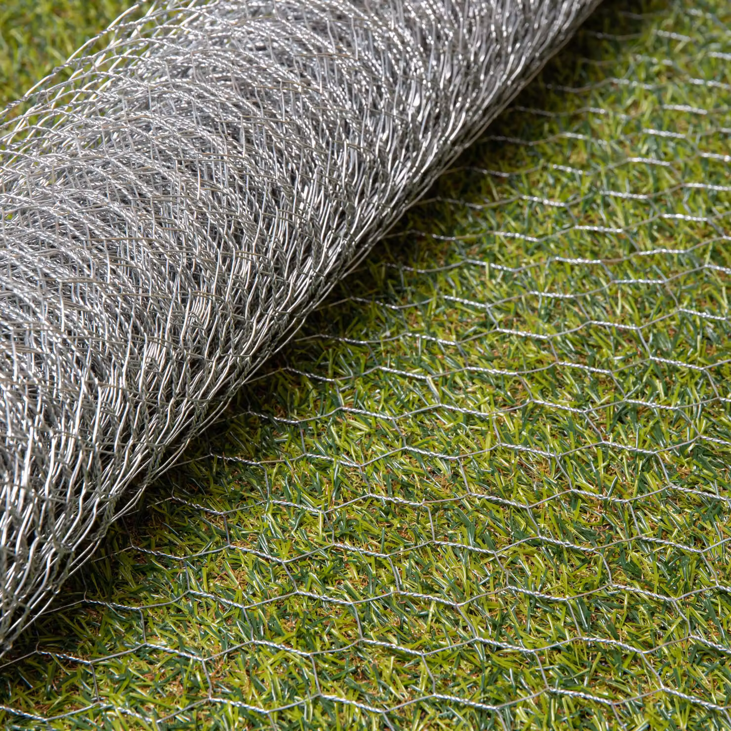 Samuel Alexander Silver Galvanised Steel Chicken Garden Wire Netting Fencing, W/H: 90 cm x 10 m, Mesh Size: 25 mm – 2