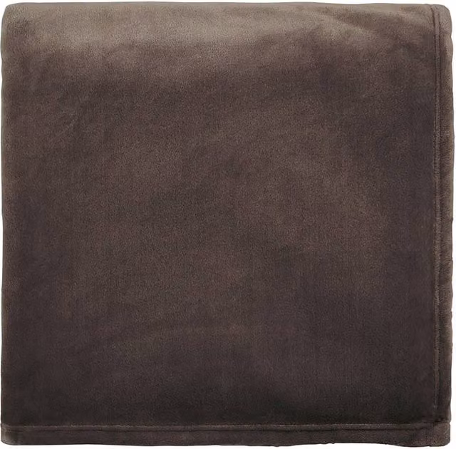 Helena Springfield Snug Fluffy Fleece Throw in Brown, W/D/H: 140 x 180 cm – 1