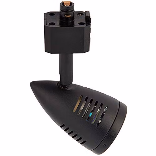 Loops Modern Adjustable Ceiling Track Spotlight in Black with GU10 LED Compatibility – 3