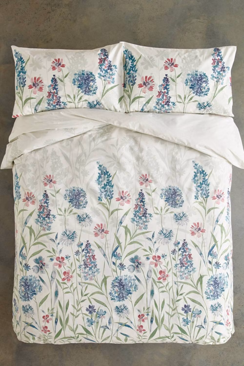 Deyongs Provence Floral Printed Soft Cotton Duvet Cover Set, Multicolour, W: 90 cm, H: 200 cm – 2