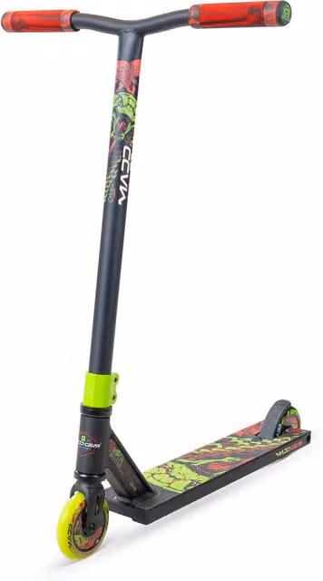 Madd Gear MG2 Obsidian Pro Scooter in Green and Multicolour with Brake