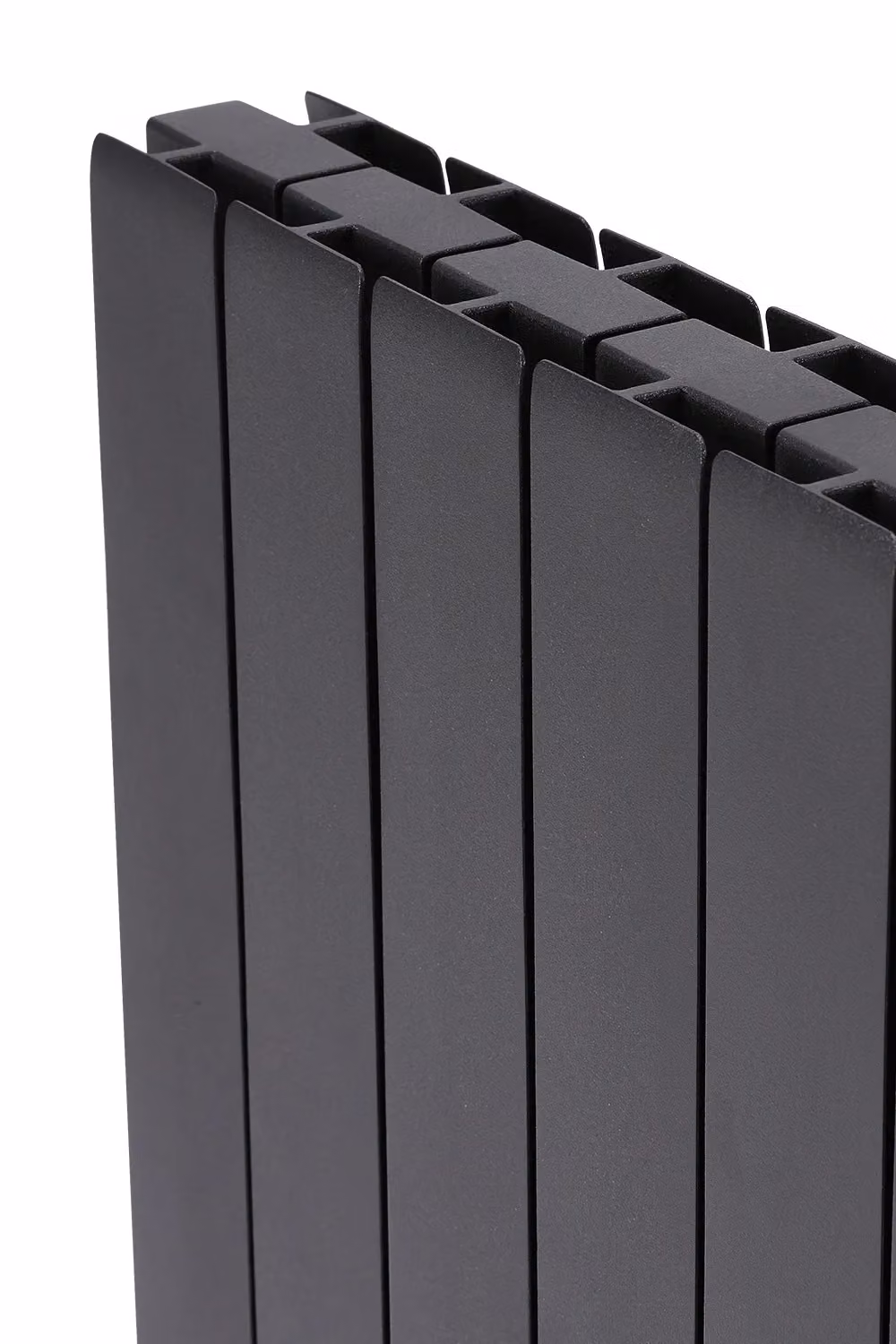 Living and Home 1800W Pianoforte Wall Mounted Heating Radiator with LED Screen and Timer, Black – 3
