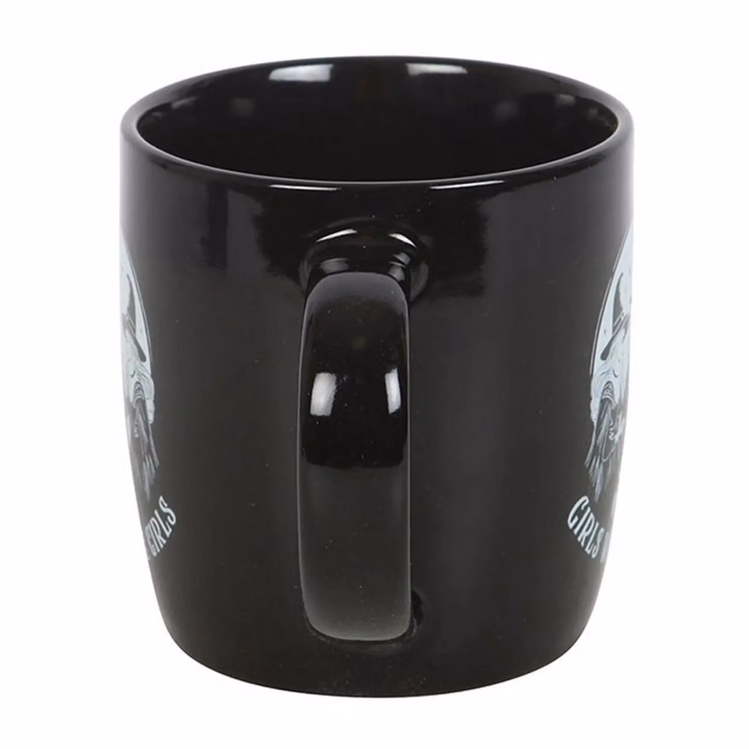 Something Different Will Be Witchy Ceramic Mug in Black – 3