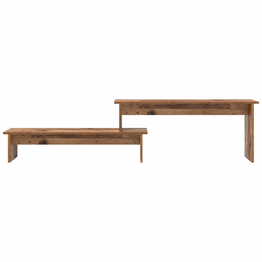 Berkfield Home Modern TV Cabinet with Shelf in Brown, W: 180 cm, D: 43 cm, H: 43 cm – 3