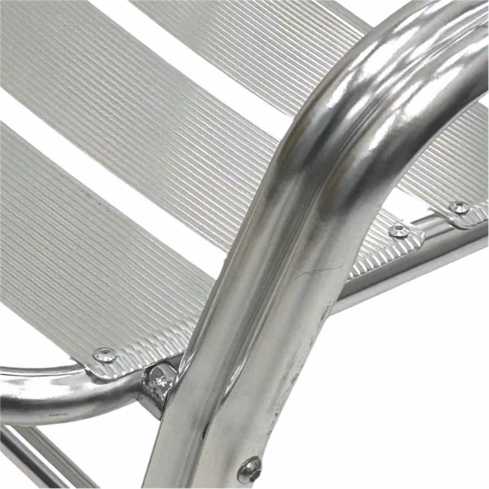 SPETLEK Deluxe Aluminium Garden Single Chair in Silver – 2