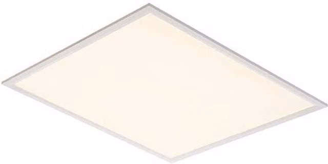 Saxby Sirio Square Recessed LED Downlight in Warm White, Gloss White