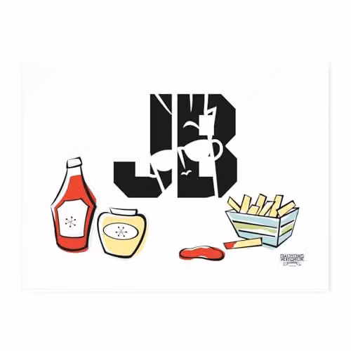 Zavvi Johnny Bravo Cartoon Network Rectangular Chopping Board, Multicolour, W: 40.0 cm, H: 30.0 cm – 2