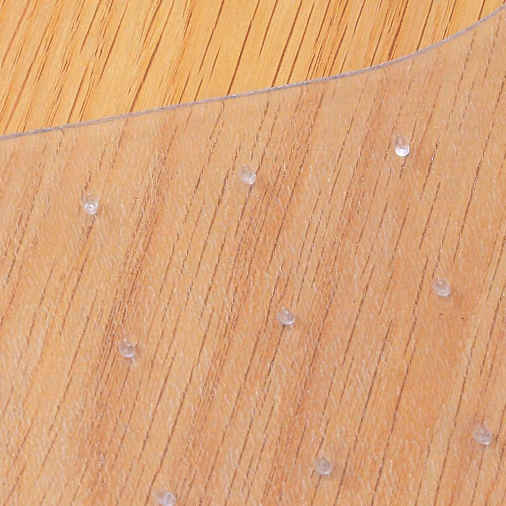 ERGOVEXA Clear Office Chair Mat for Carpet and Hard Floors, Diameter: 100 cm – 3