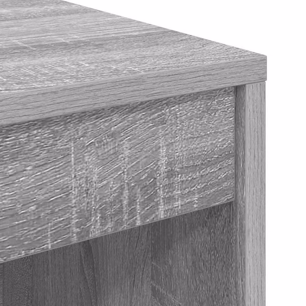 Berkfield Home Grey Sonoma Writing Desk, W/D/H: 80 x 40 x 76 cm – 5