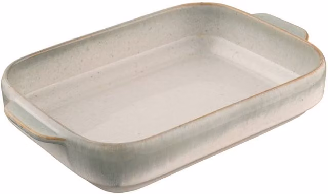 Belleek Living Tivoli Rectangular Stoneware Roasting Dish in Blue, Grey and Multicolour – 1