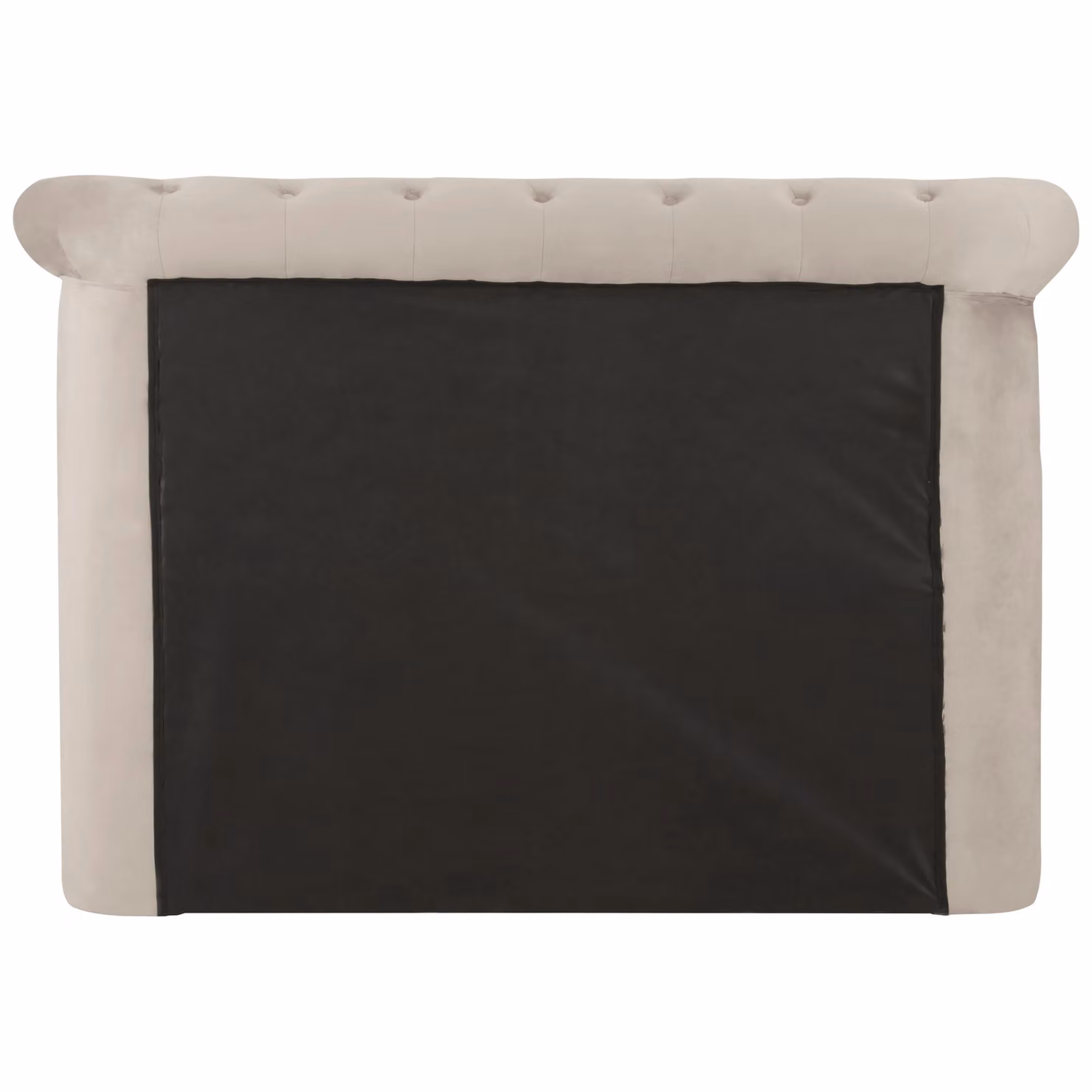 Orsina Contemporary Double Ottoman Bed with Winged Headboard in Brown, W/D/H: 140 x 200 cm – 2