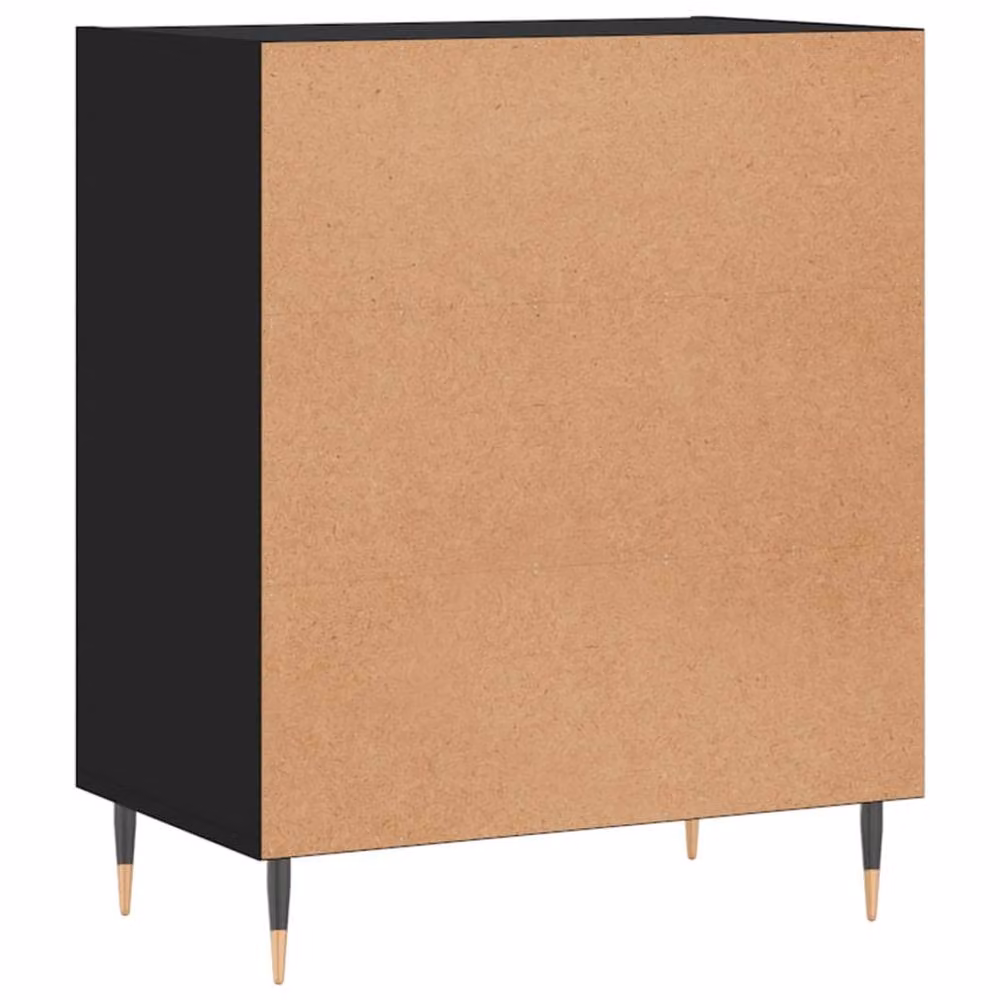 Berkfield Home Black Matt Sideboard W/D/H: 57 x 35 x 70 cm – 6