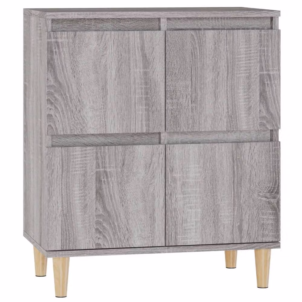 Berkfield Home Grey Sonoma Sideboard in Engineered Wood, W/D/H: 60 x 35 x 70 cm – 2