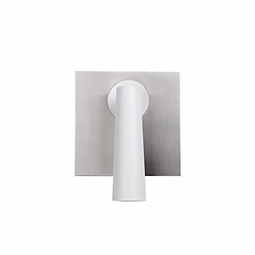 LEDS C4 Gamma LED Wall Reading Light in White and Silver with 175lm Warm White 2700K Output