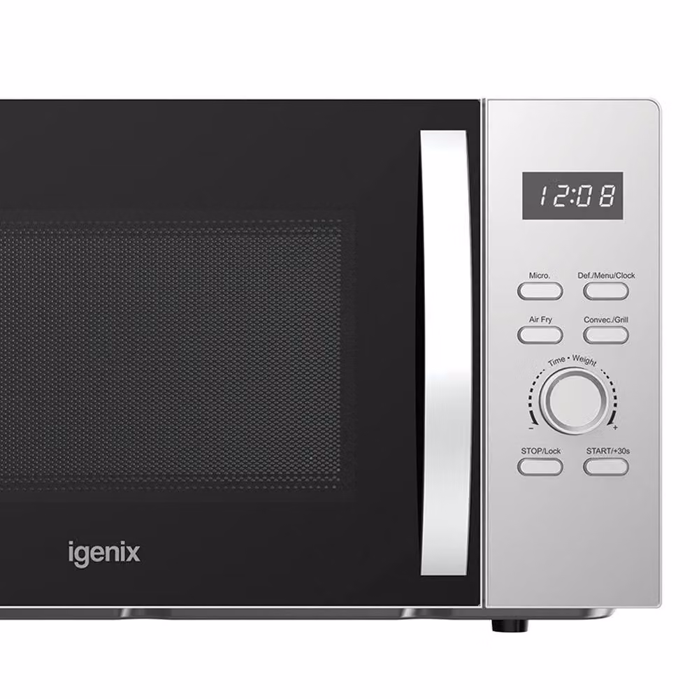 Igenix 28L 900W Digital Convection Combi Microwave with Air Fry Function in Silver – 3