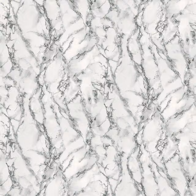 Artifix Carrara Bianco Marble Gloss Vinyl Flooring in White