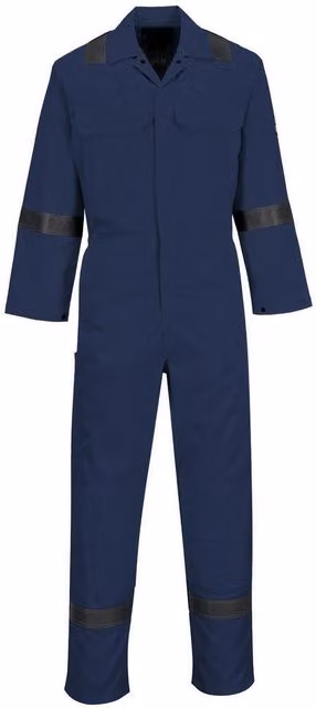 Portwest Bizweld Iona Work Overall Coverall in Blue, Size: XL – 1