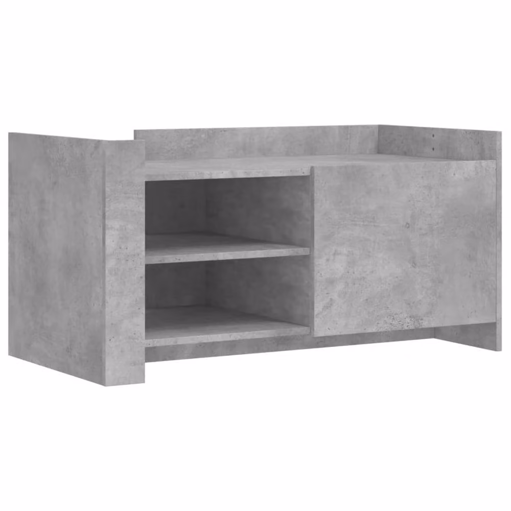 Berkfield Home Industrial Concrete Grey Coffee Table, W/D/H: 100 x 50 x 50 cm – 3