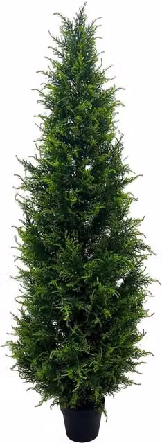 Artificial Green Cedar Cypress Conifer Tree, Height: 150 cm