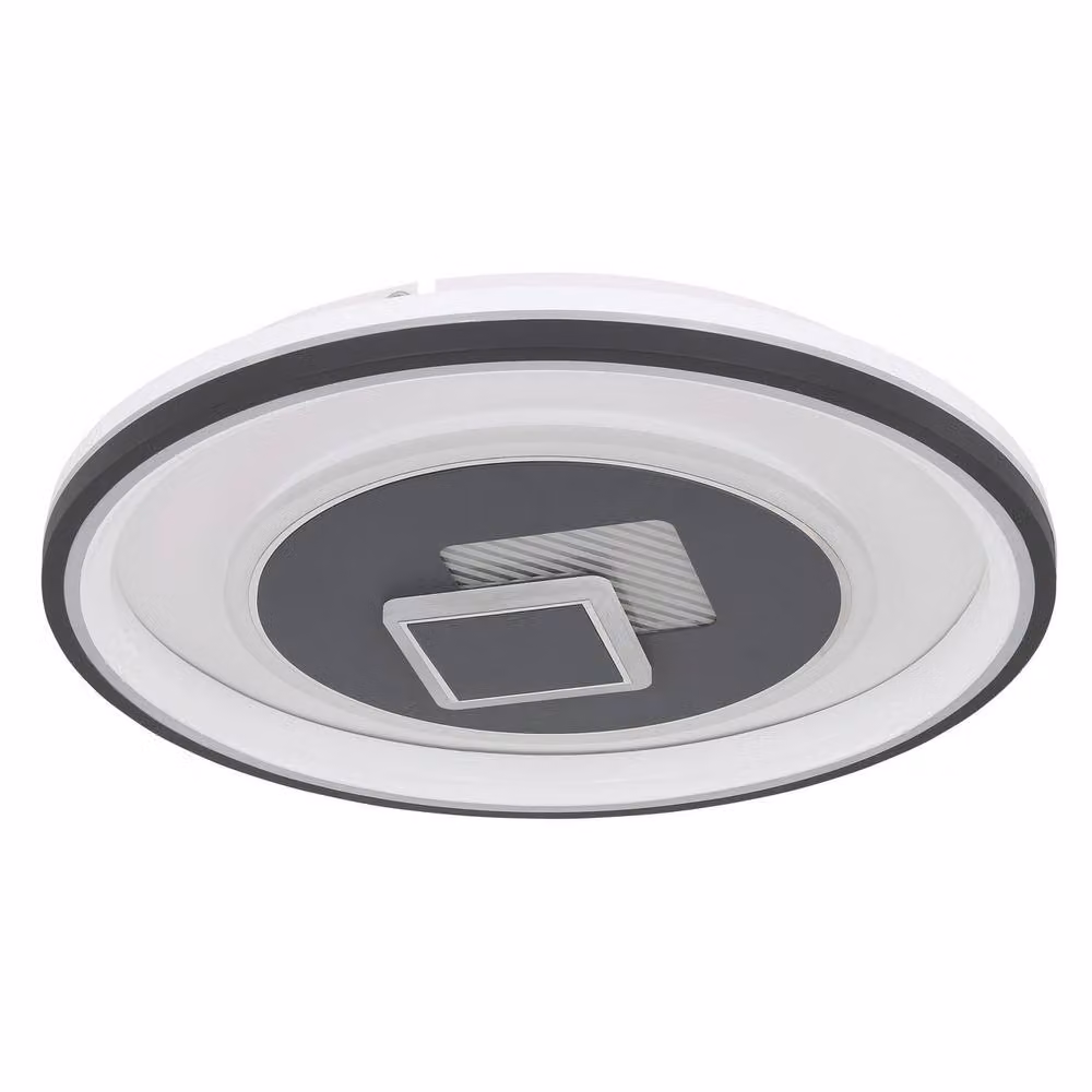 Netlighting Sundi Semi Ceiling Light White LED Dimmable with Remote Control – 2