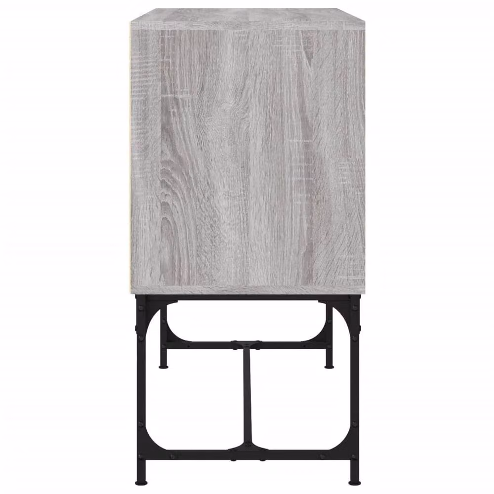 Berkfield Home Grey Sonoma Sideboard in Engineered Wood W/D/H: 100 x 40 x 79.5 cm – 3