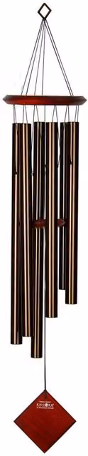 Woodstock Chimes Encore Chimes Of Earth Wind Chime in Bronze