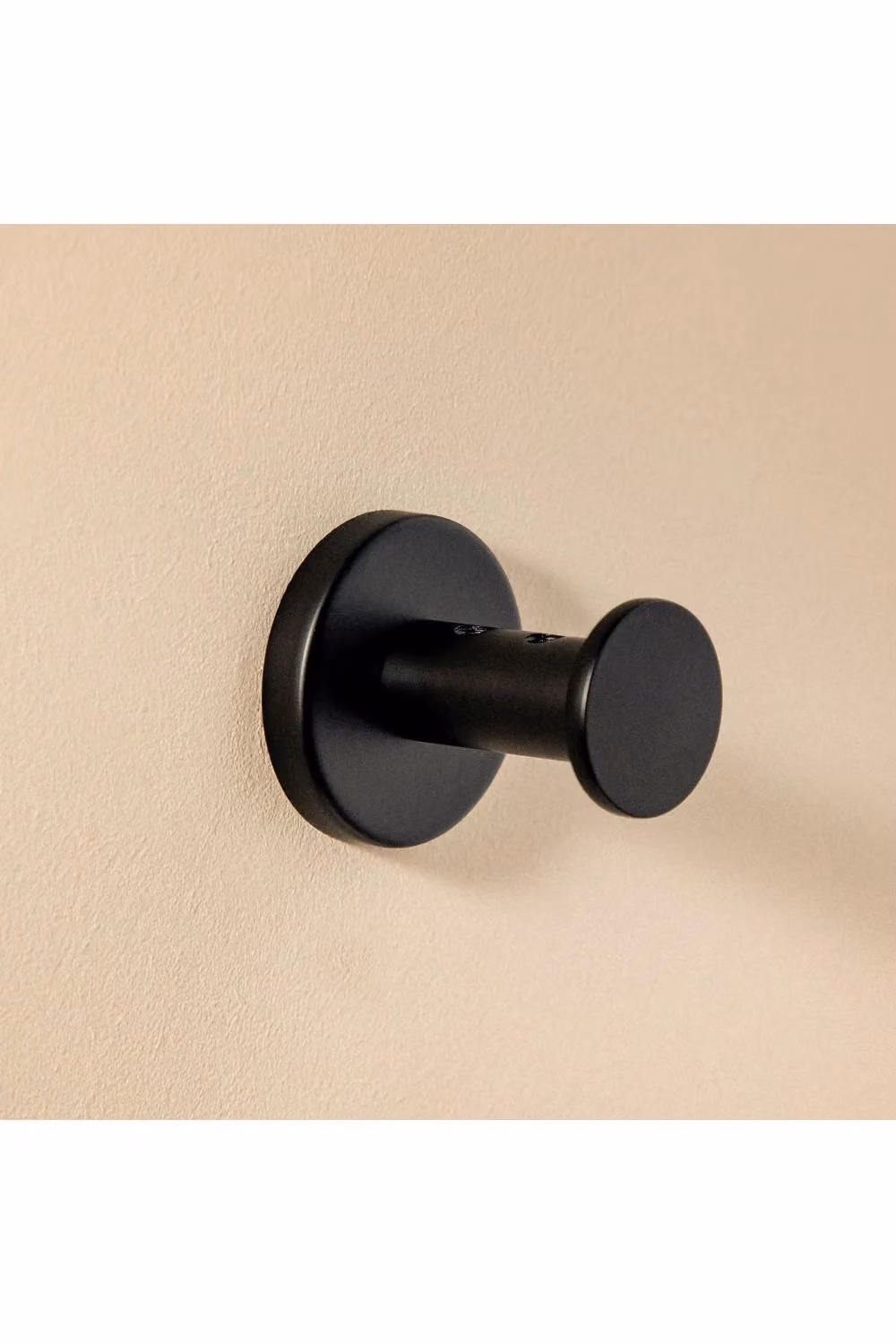 Cosmic Matt Black Wall-Mounted Metal Towel, Robe and Coat Hook from the Architect S+ Collection – 2