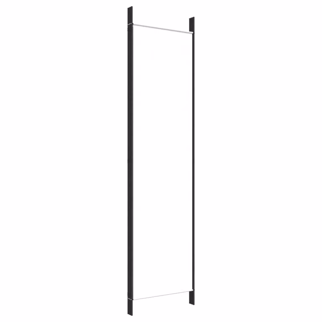 Berkfield Home 4-Panel Fabric Room Divider, White, W/H: 200 x 200 cm – 2