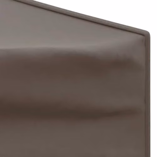 vidaXL Folding Party Tent with Sidewalls, Taupe and Silver, W 3 x D 3 m – 3