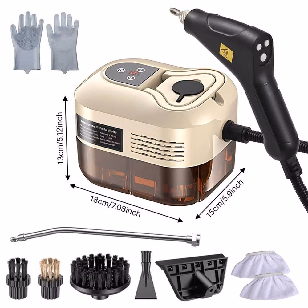 Ventryn Portable Handheld High Pressure Steam Cleaner in Multicolour for Car and Home Use – 2