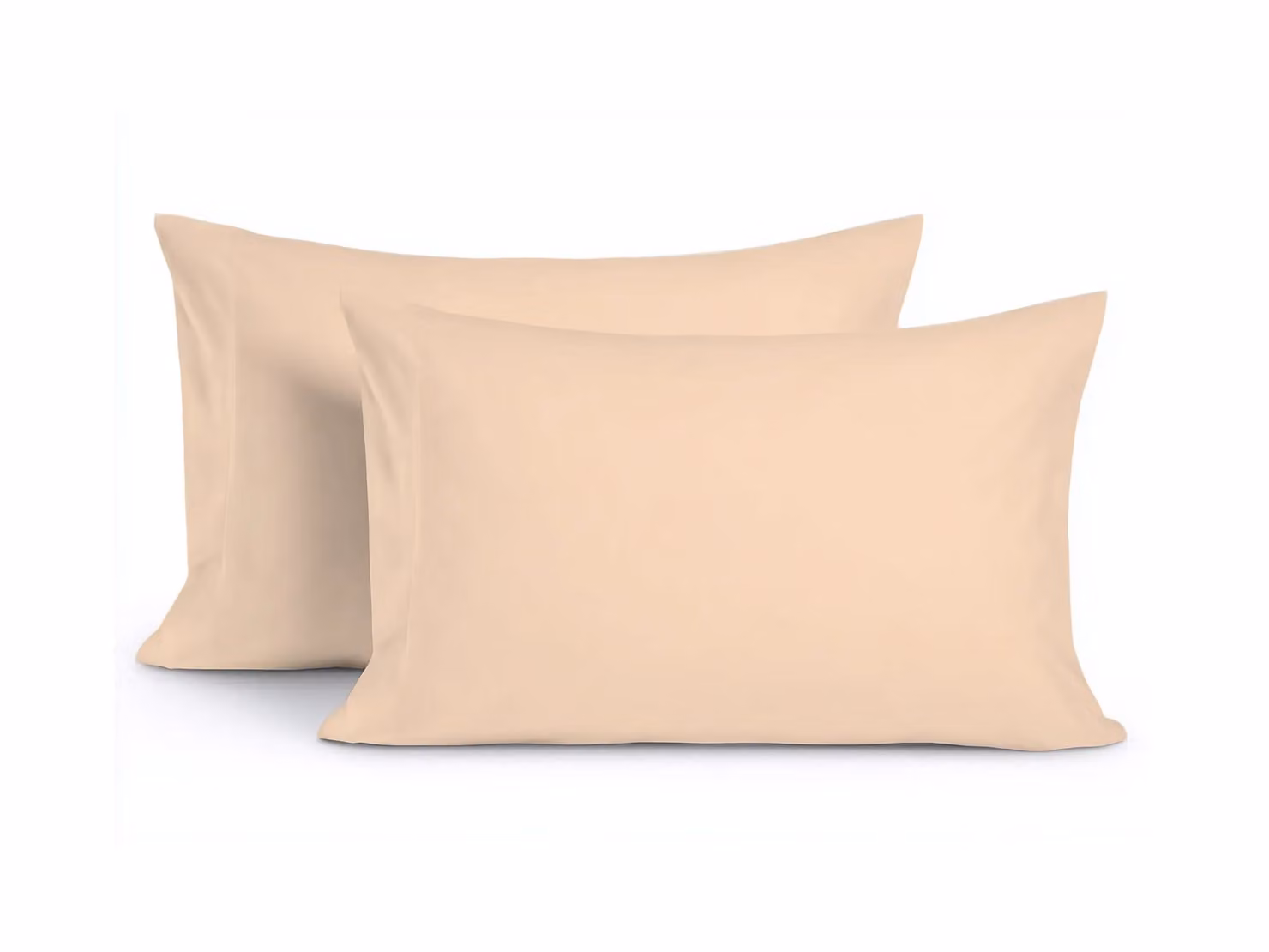 Home Sweet Home UK Microfibre Pillowcase Set of 2 in Beige, W/D/H: 48 x 74 cm – 1