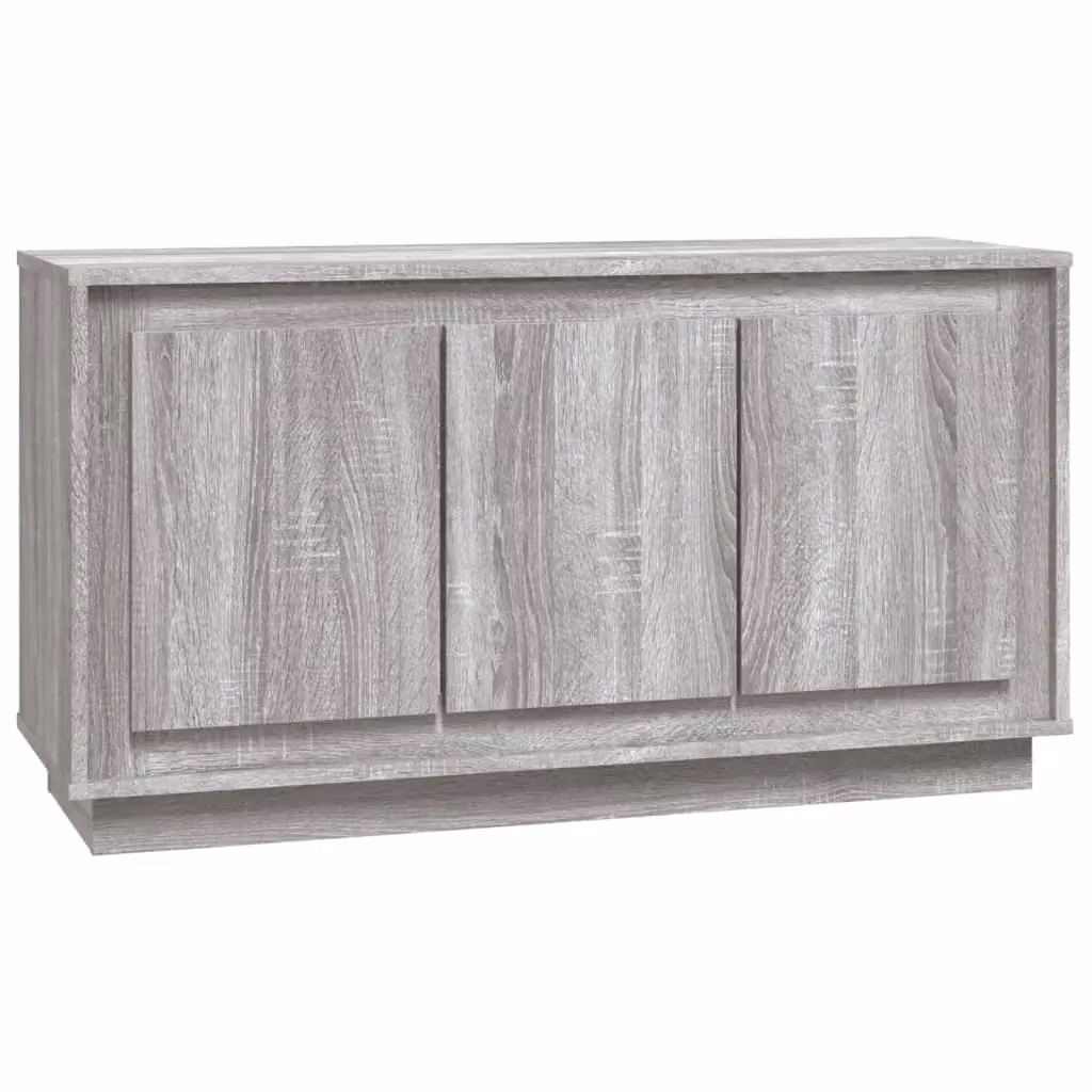 Berkfield Home Grey Sonoma Sideboard in Engineered Wood W/D/H: 102 x 35 x 55 cm – 1