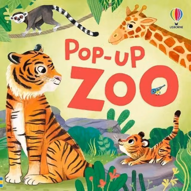 Usborne Publishing Ltd Micaela Tapsell Pop-up Zoo Board Book in Multicolour