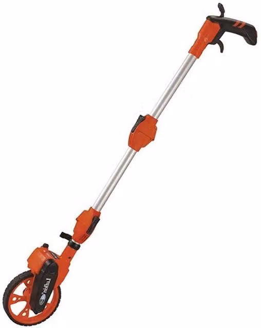 Crescent Mw16meu Folding Measuring Wheel 160mm in Orange and Multicolour