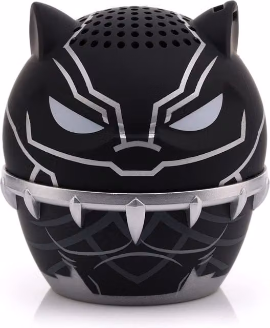 Bitty Boomers Marvel Black Panther Mini Bluetooth Speaker - Black