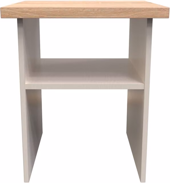 2 U Cambridge Ready Assembled Lamp Table in Taupe