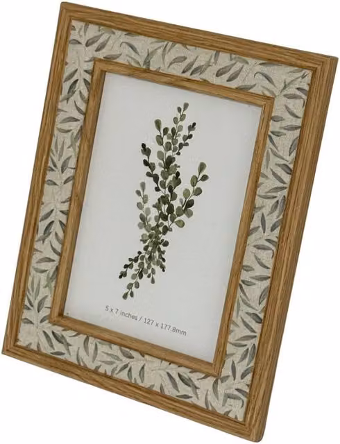 KDMD Tundra Rustic Brown Single Photo Frame for 5x7 inch Portrait or Landscape Display – 1