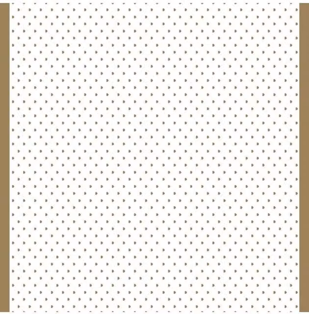 KDMD Gold Hearts Frosted Cello Film, Width: 80 cm, Length: 50 m
