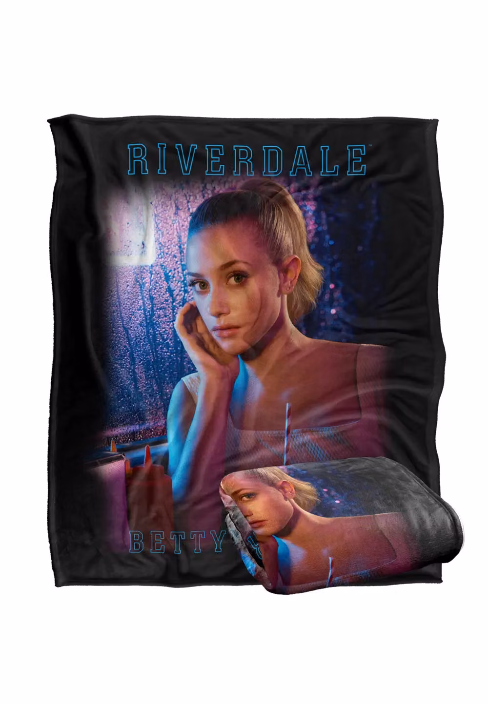 Warner Brothers Riverdale Silky Touch Super Soft Throw Blanket in White, W: 152 cm, D: 127 cm – 2