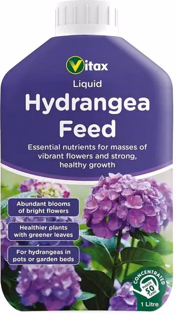 Vitax Hydrangea Concentrated Liquid Plant Tonic, 1 l