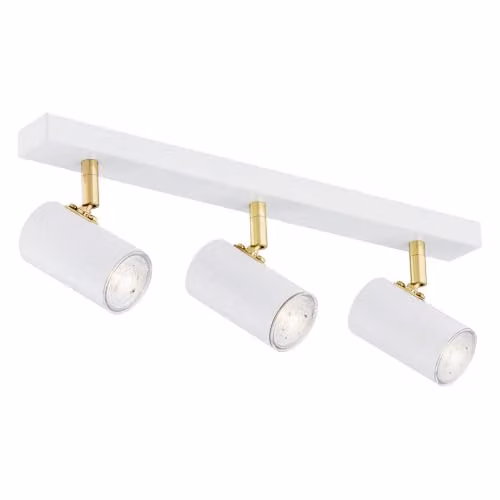Argon18 Lagos 1475 White Surface Mounted Cylinder Spotlight with 3x5W GU10 IP20 Rating
