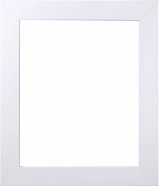 Frames by Post Metro Single Rectangular Photo Frame in White, W: 50.8 cm x H: 40.64 cm