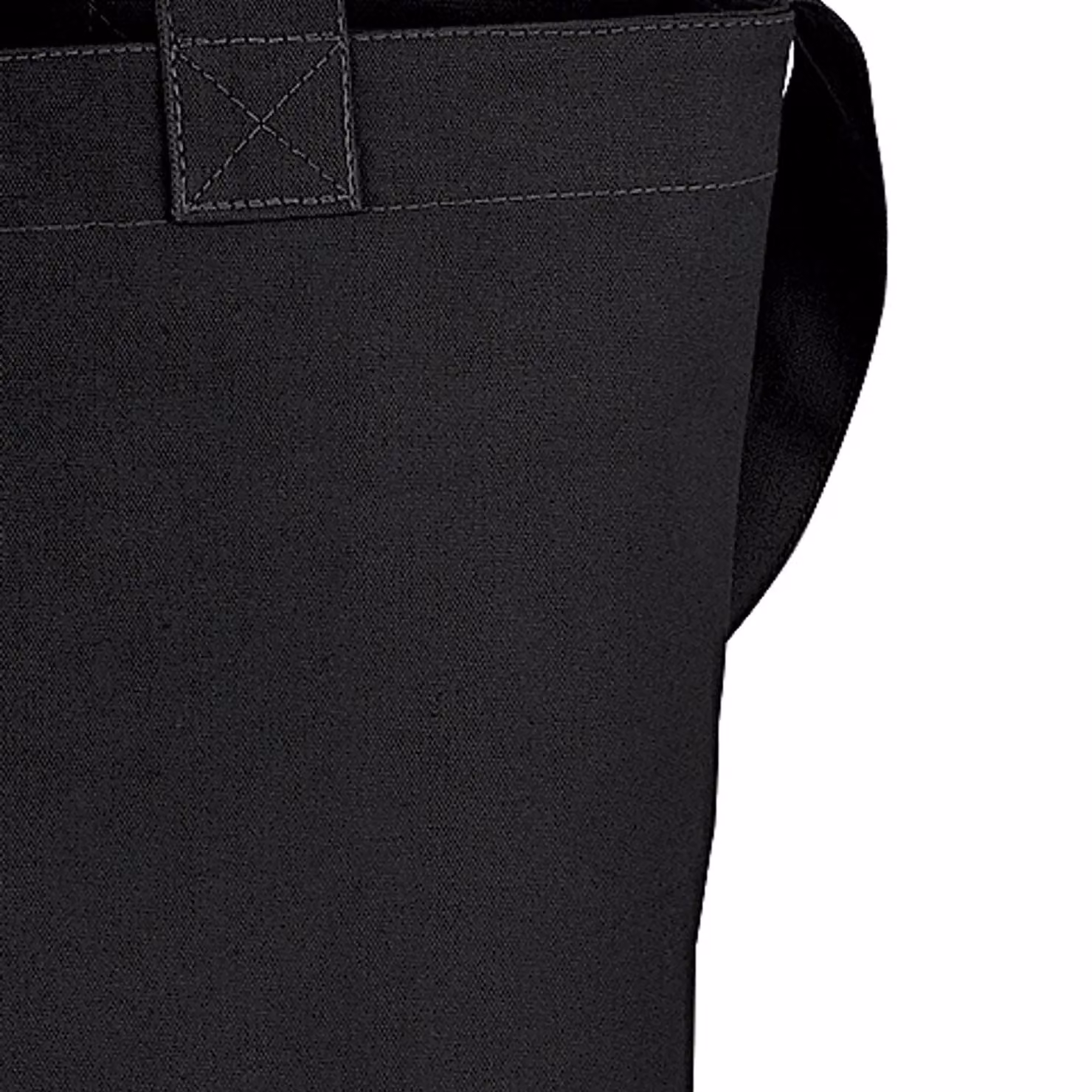 Bagbase Black Canvas Daybag and Shopping Bag with Hold and Strap, 14 l – 2